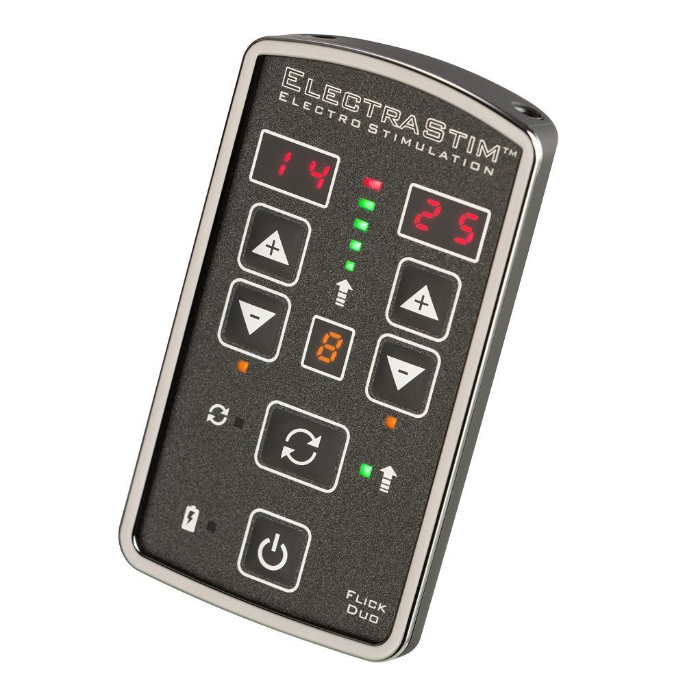 ElectraStim Flick Duo Stimulator – Electro Stimulation Controller Multi-Pack E-STIM TOYS