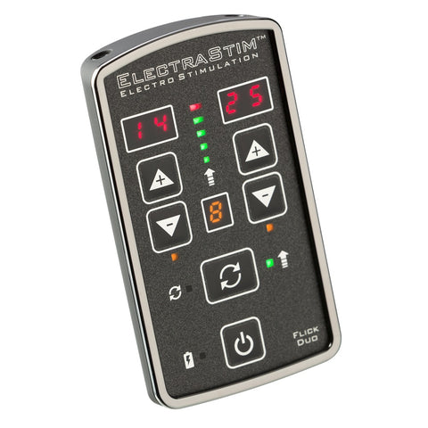 ElectraStim Flick Duo Stimulator – Electro Stimulation Controller Multi-Pack E-STIM TOYS