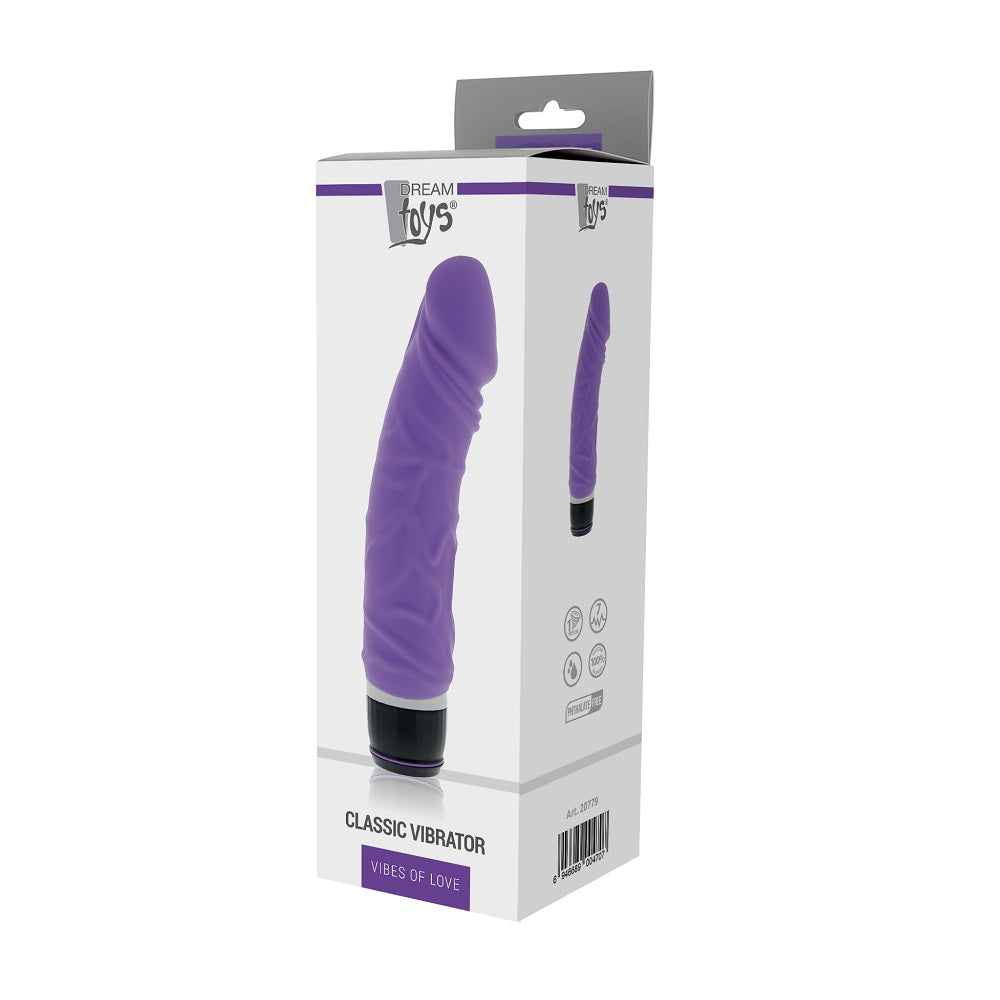 Silicone Classic 17 cm Vibrator for Enhanced Pleasure DONGS Vibrating