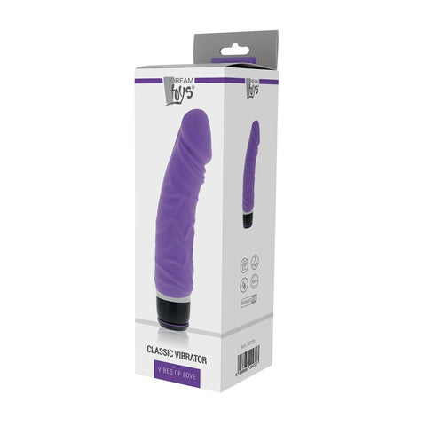 Silicone Classic 17 cm Vibrator for Enhanced Pleasure DONGS Vibrating