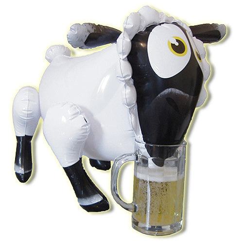 Lady Bah Bah Inflatable Sheep – Novelty Inflatable Toy Default Title > Novelties > Bachelor & Bachelorette Items
