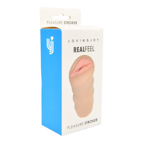 Loving Joy Real Feel Male Masturbator – Realistic Pleasure Stroker > Sex Toys For Men > Masturbators > Manual