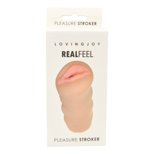 Loving Joy Real Feel Male Masturbator – Realistic Pleasure Stroker Strokers - Manual