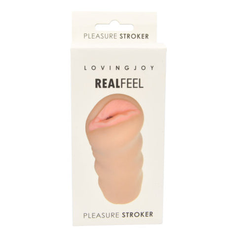Loving Joy Real Feel Male Masturbator – Realistic Pleasure Stroker Strokers - Manual