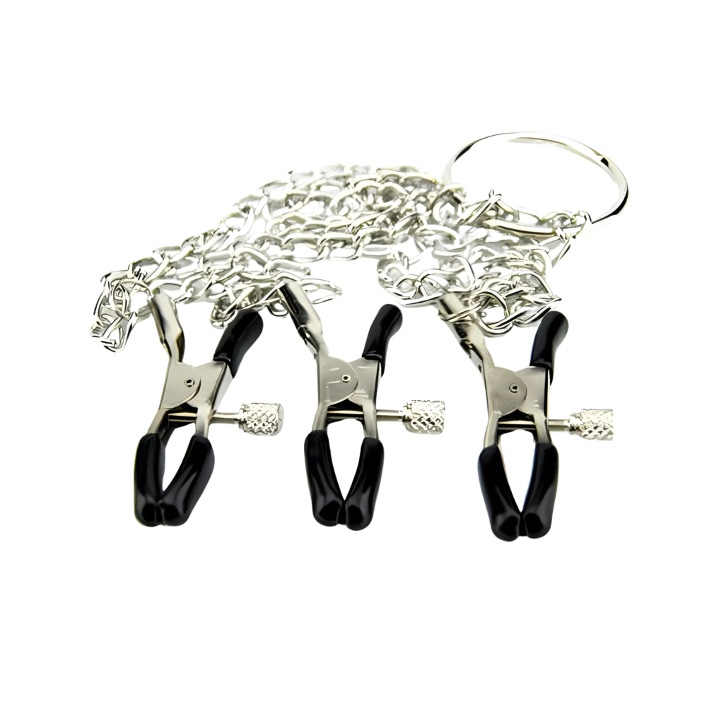Bound to Please Nipple and Clit Clamp – Nickel-Free Clamp Default Title Nipple Clamps
