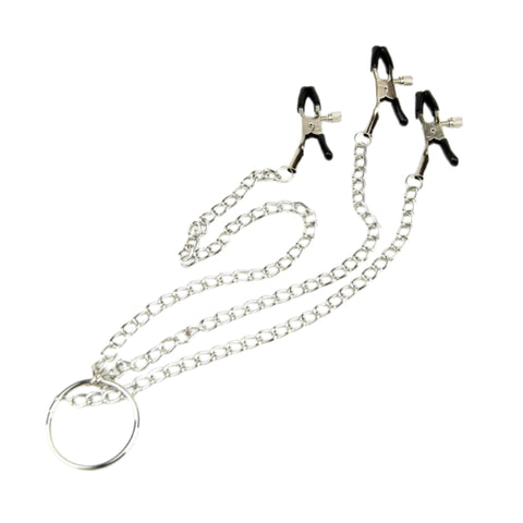 Bound to Please Nipple and Clit Clamp – Nickel-Free Clamp Nipple Clamps