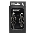 Bound to Please Squeezer Teaser Clover Adjustable Nickel-Free Nipple Clamps with Chain – Butterfly Style Nipple Clamps > Sex Toys > Nipple Clamps