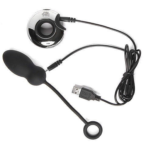 Fifty Shades of Grey Relentless Vibrations Remote Control Silicone Egg Vibrator > Sex Toys For Ladies > Vibrating Eggs