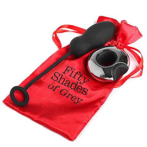 Fifty Shades of Grey Relentless Vibrations Remote Control Silicone Egg Vibrator > Sex Toys For Ladies > Vibrating Eggs