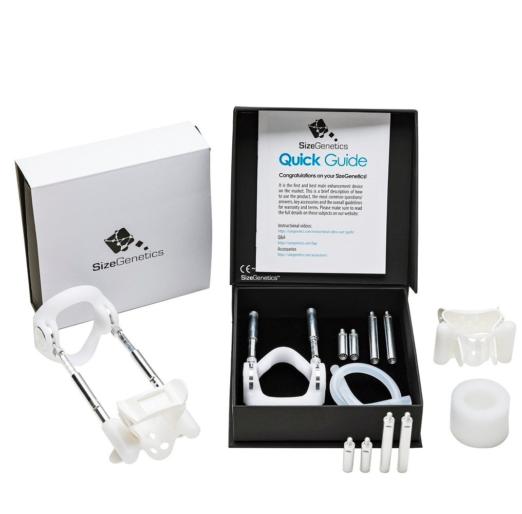 Jes-Extender Light Standard – Penis Extender with Dual Function Front Piece and Adjustable Elongation Bars Default Title Pumps - Performance