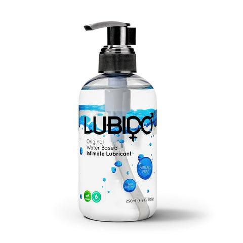 Lubido 250ml Paraben Free Water Based Intimate Lubricant with Pump Dispenser Default Title Water Based Lube