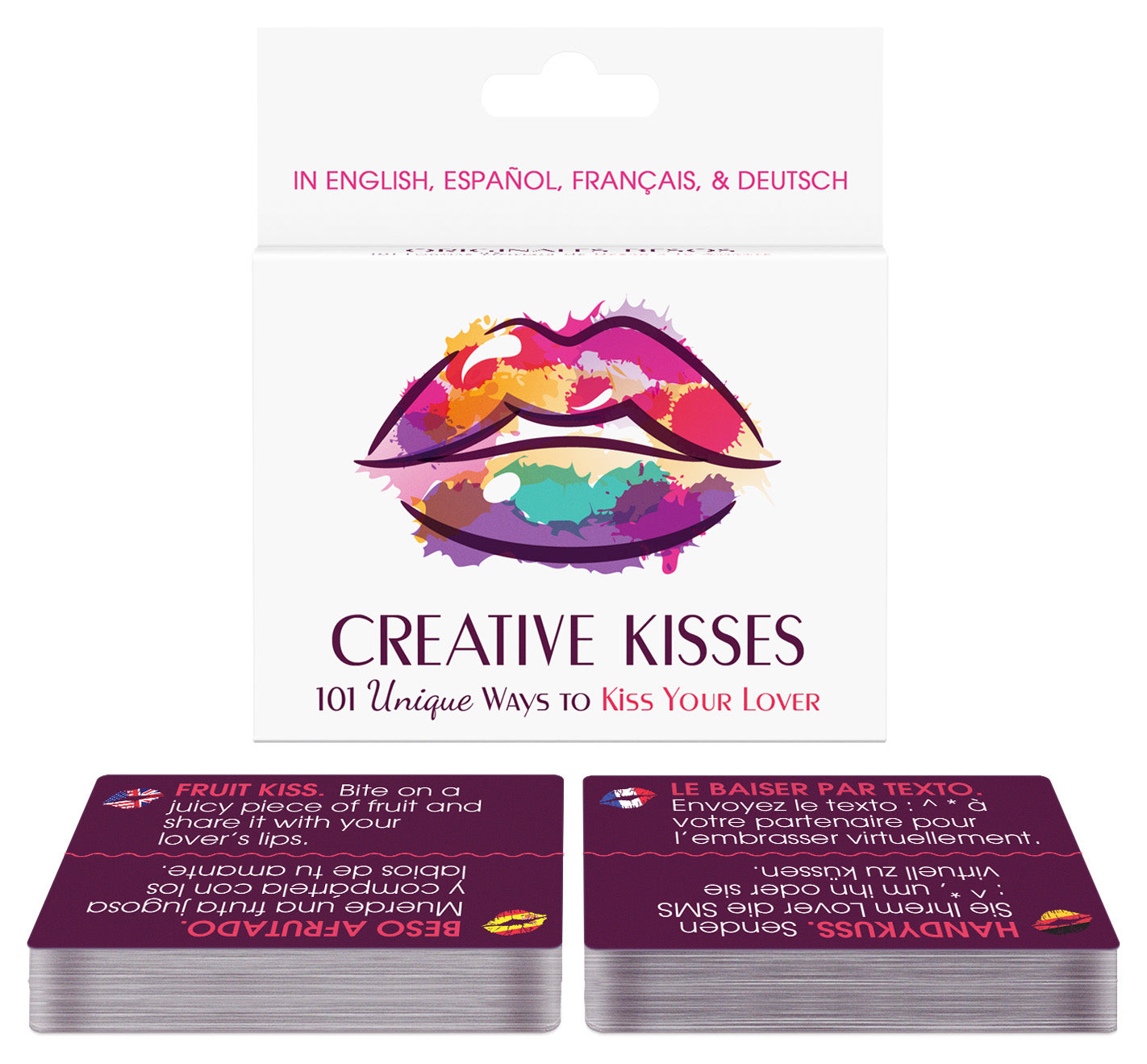 Creative Kisses Card Game – Intimate Couples Game Default Title > Novelties > Card Games