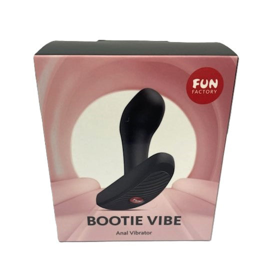 Fun Factory Booty Vibe – USB-C Rechargeable 9.7 cm Ergonomic Vibrating Anal Plug Black > Anal Range > Vibrating Butt Plugs