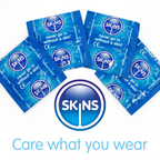 Skins Natural Condoms – Premium Quality Latex Condoms with Light Vanilla Scent - Bulk 500 Pack > Essentials > Condoms