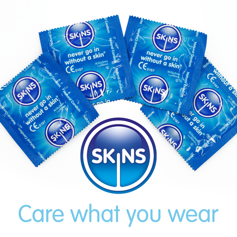 Skins Natural Condoms – Premium Quality Latex Condoms with Light Vanilla Scent > Essentials > Condoms