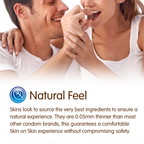 Skins Chocolate Flavoured Lubricated Condoms Pack 500 > Essentials > Condoms