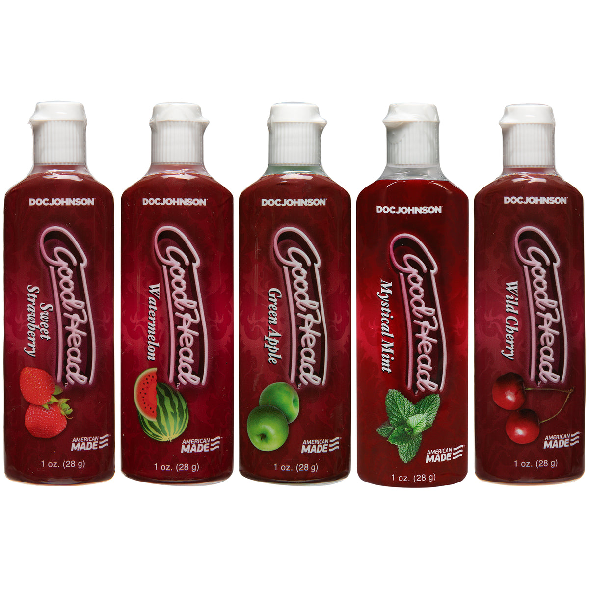 Goodhead Oral Delight Gel 1 Ounce 5 Pack 28g ea > Lube > Oral Gels & Sprays