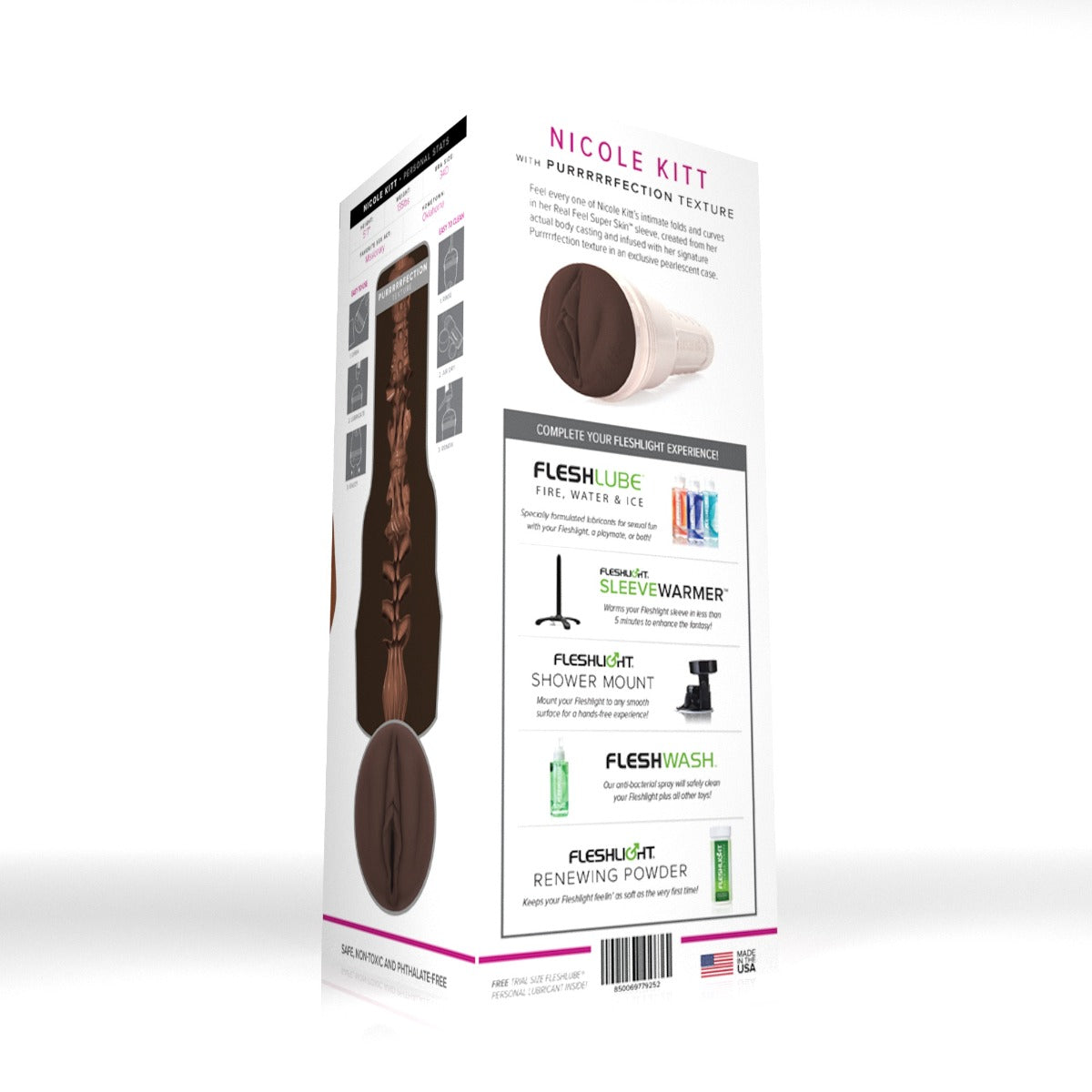 Fleshlight Girls Nicole Kitt Purrrrrfection – Male Pleasure Sleeve > Sex Toys For Men > Masturbators > Pornstar