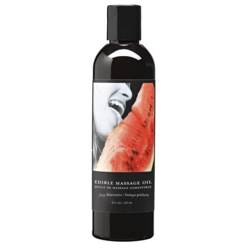 Edible Massage Oil Cherry Burst Flavoured 237ml Bottle > Essentials > Massage Oil