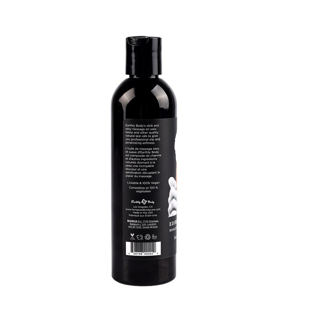 Edible Massage Oil Succulent Strawberry Flavored 237ml Bottle > Essentials > Massage Oil