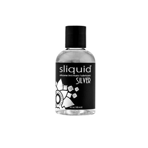 Sliquid Naturals Silver (125ml) – Ultra-Concentrated Waterproof Silicone Lubricant Silicone Lubricant