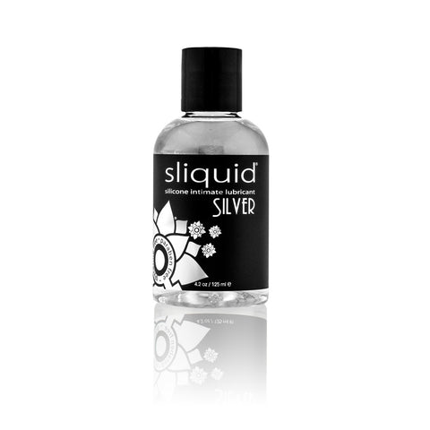 Sliquid Naturals Silver (125ml) – Ultra-Concentrated Waterproof Silicone Lubricant Silicone Lubricant