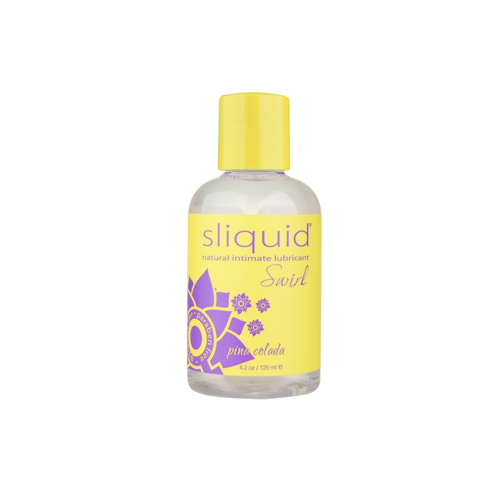 Sliquid Naturals Swirl Pina Colada Flavored Water-Based Lubricant 125ml Default Title > Lube > Flavoured