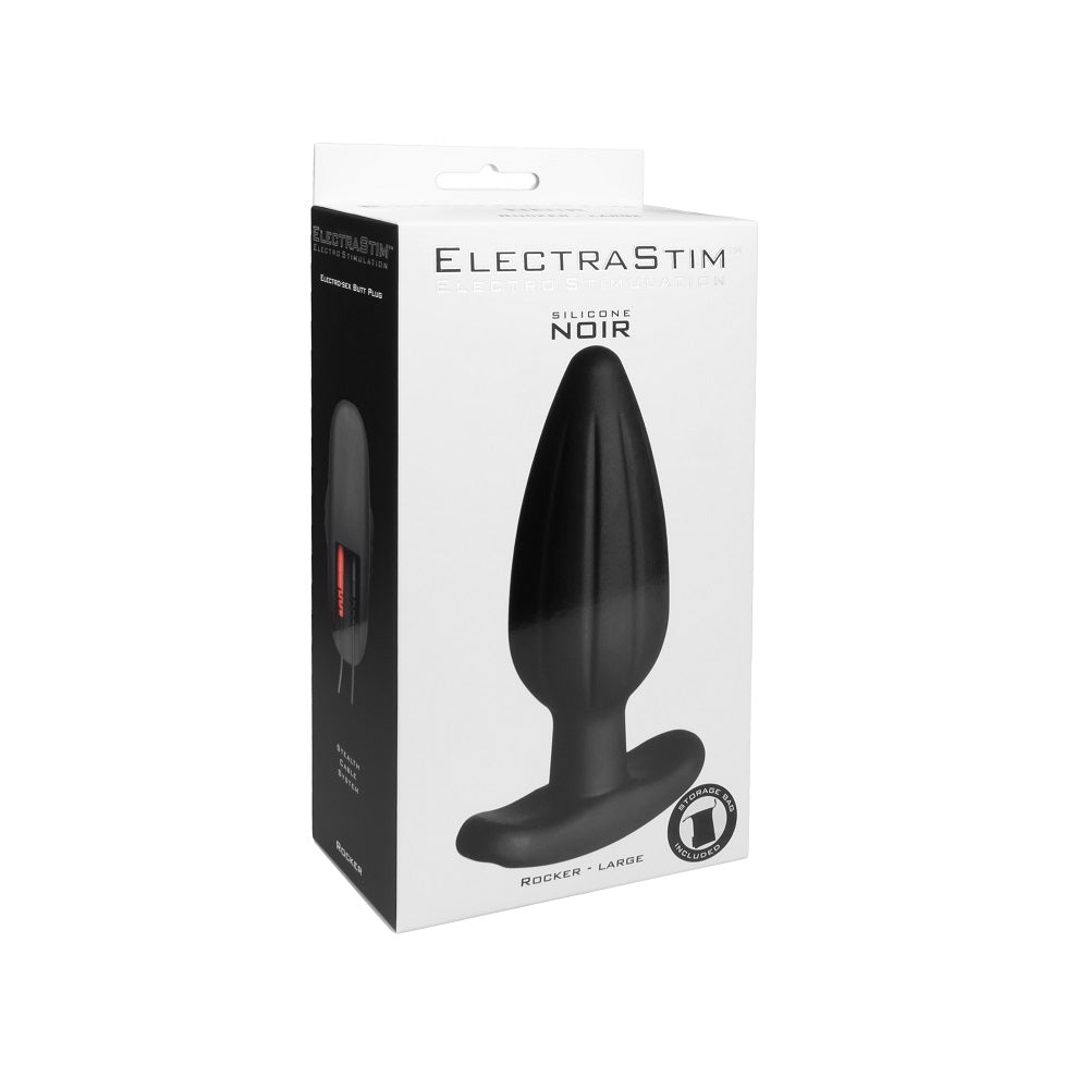 ElectroStim Noir Rocker - Hands-Free Electro Butt Plug Large E-STIM TOYS