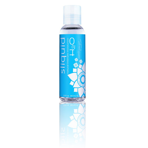 Sliquid Naturals H2O Water Based Personal Lubricant 2 Oz Water Based Lube