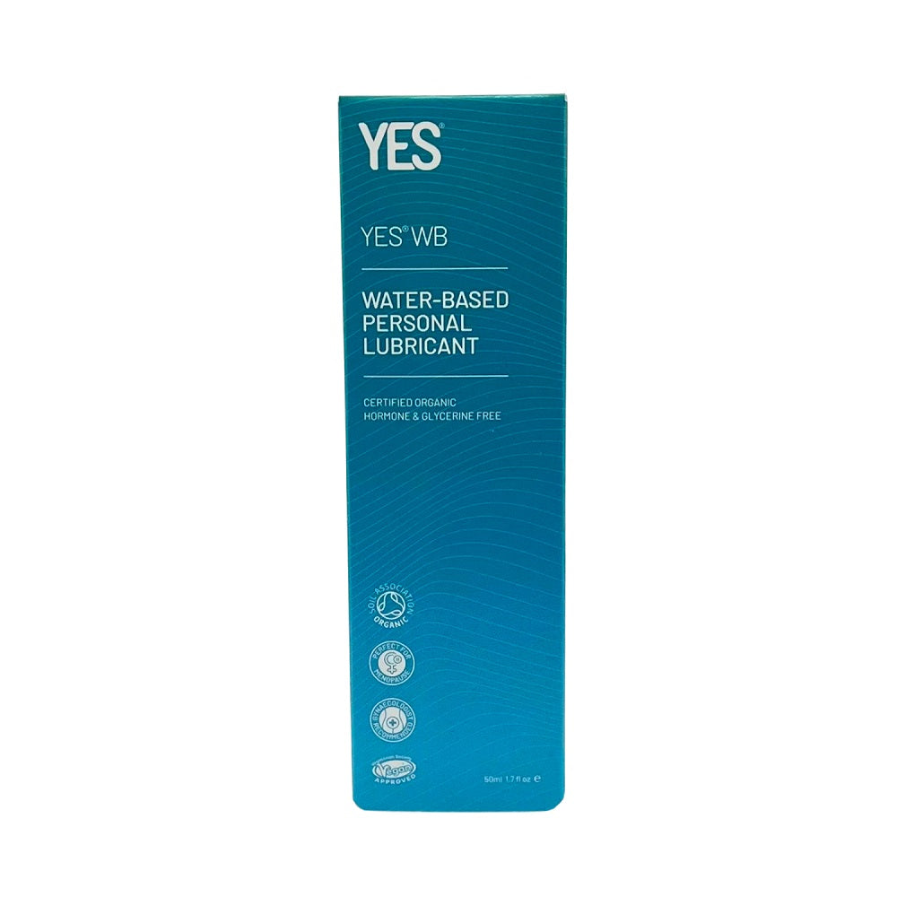 Yes Organic Water-Based Personal Lubricant (50ml) – Hypoallergenic Condom and Toy Compatible Lubricant > Lube > Water Based