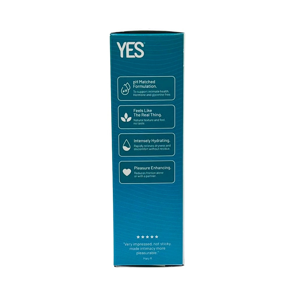Yes Organic Water-Based Personal Lubricant (50ml) – Hypoallergenic Condom and Toy Compatible Lubricant > Lube > Water Based