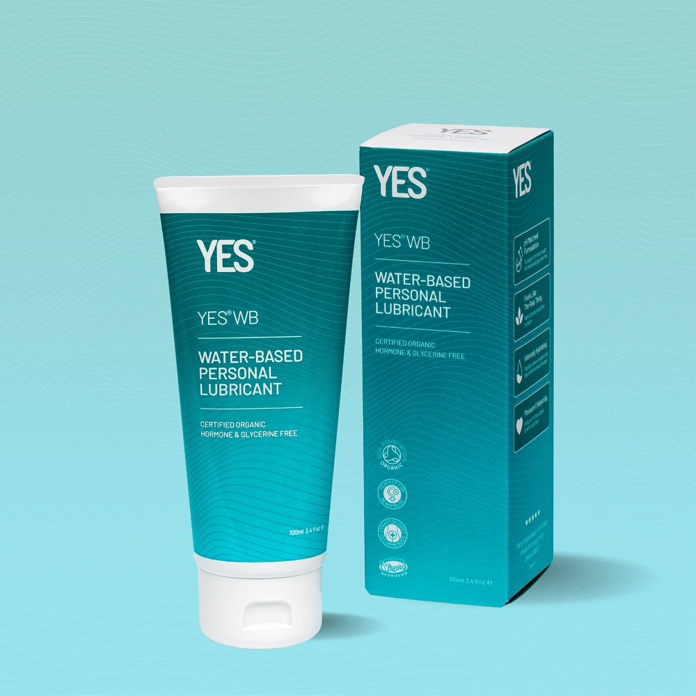 YES Organic Water-Based Personal Lubricant 100ml – Hypoallergenic Silicone-Free Lubricant > Lube > Silicone