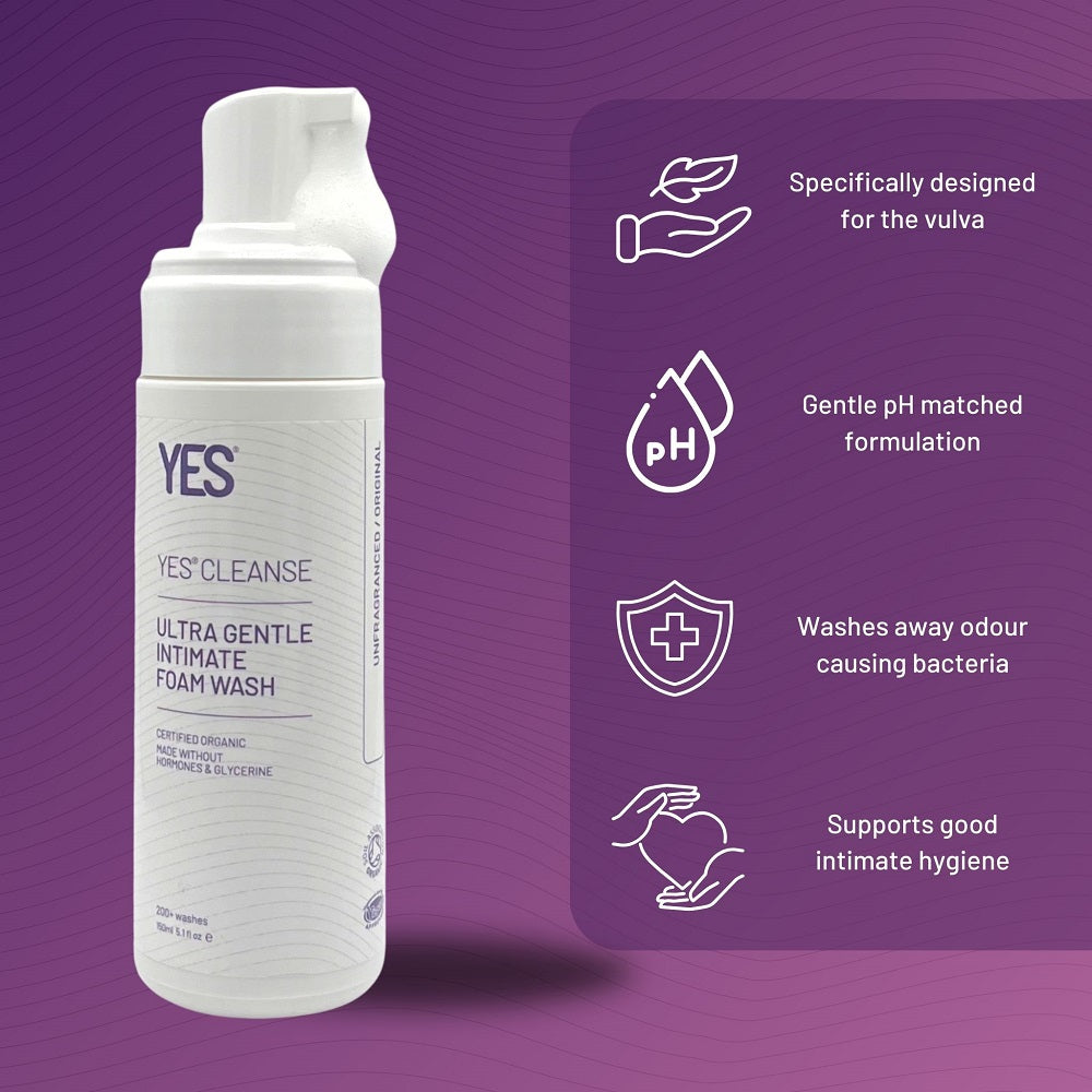 Yes Cleanse Unfragranced – Hypoallergenic Intimate Wash > Essentials > Feminine Care