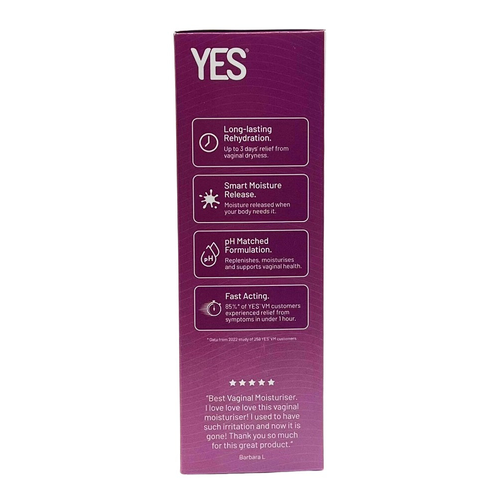 YES Vaginal Moisturizing Gel 100ml – Water-Based Natural Vaginal Moisturizer Enhancers Female