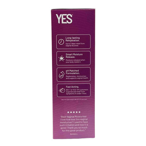 YES Vaginal Moisturizing Gel 100ml – Water-Based Natural Vaginal Moisturizer Enhancers Female