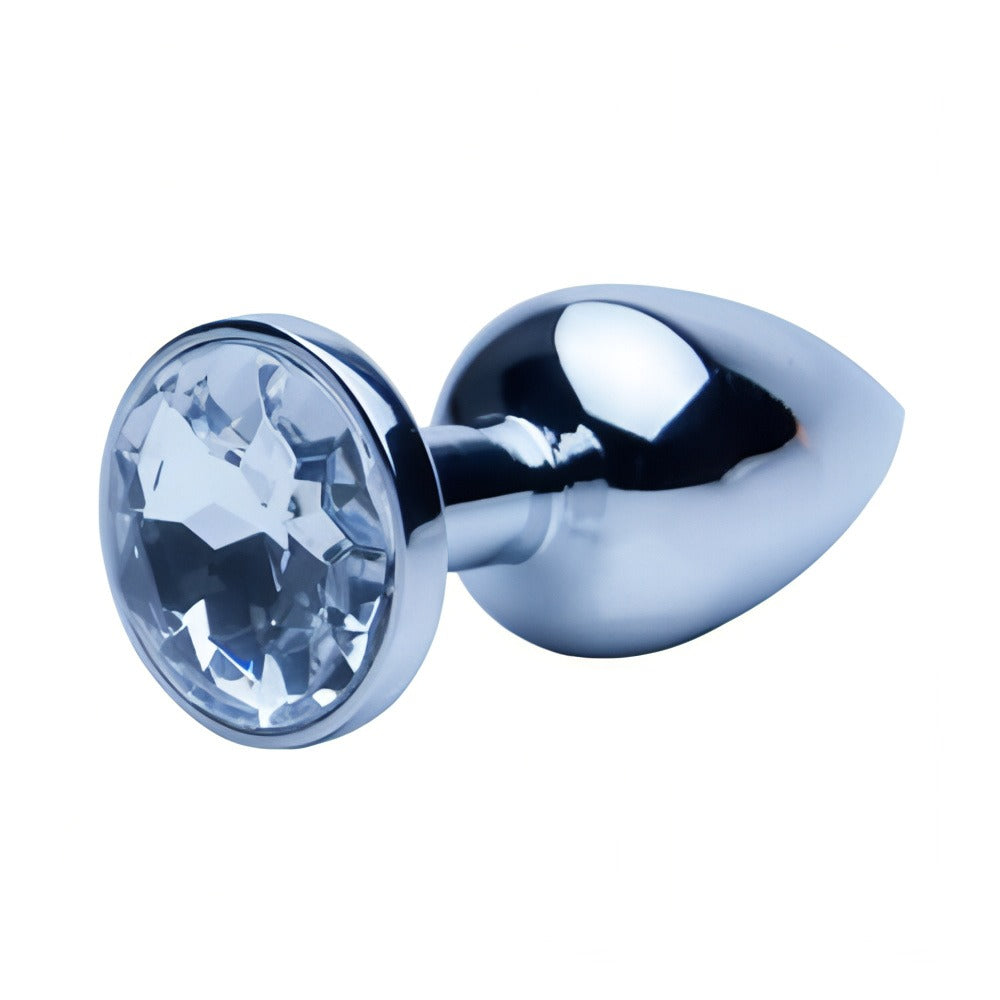 Precious Metals Silver Butt Plug (Small) – Luxury Butt Plug > Anal Range > Butt Plugs