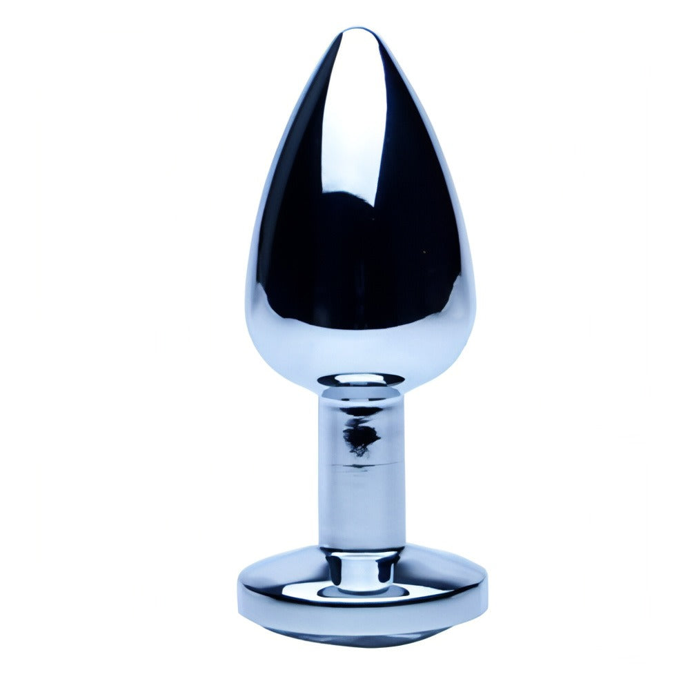 Precious Metals Silver Butt Plug (Small) – Luxury Butt Plug Default Title > Anal Range > Butt Plugs