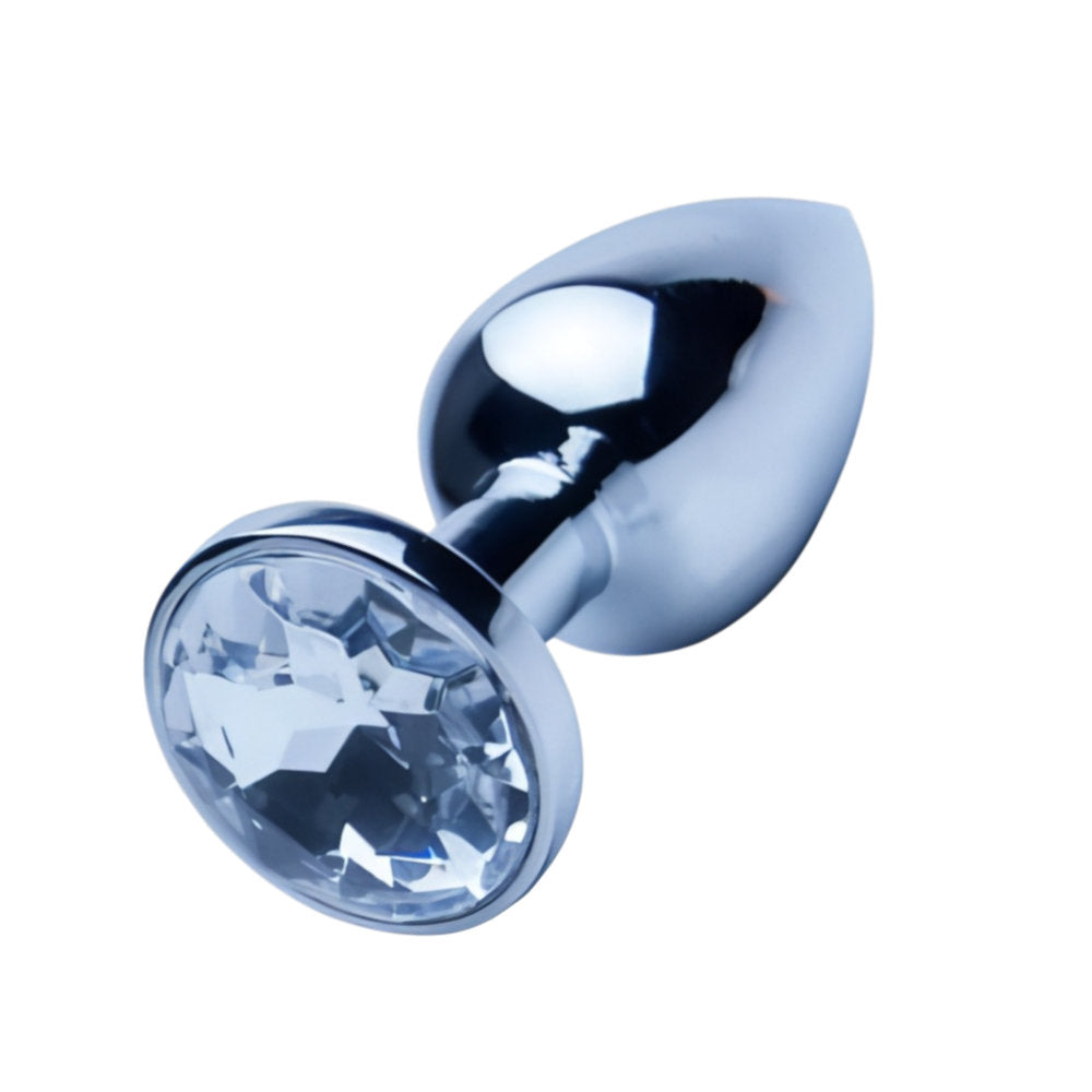 Precious Metals Silver Butt Plug (Small) – Luxury Butt Plug > Anal Range > Butt Plugs