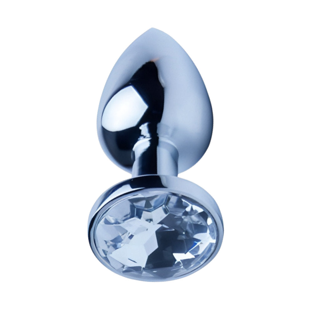 Precious Metals Silver (Large) – Luxury Butt Plug > Anal Range > Butt Plugs