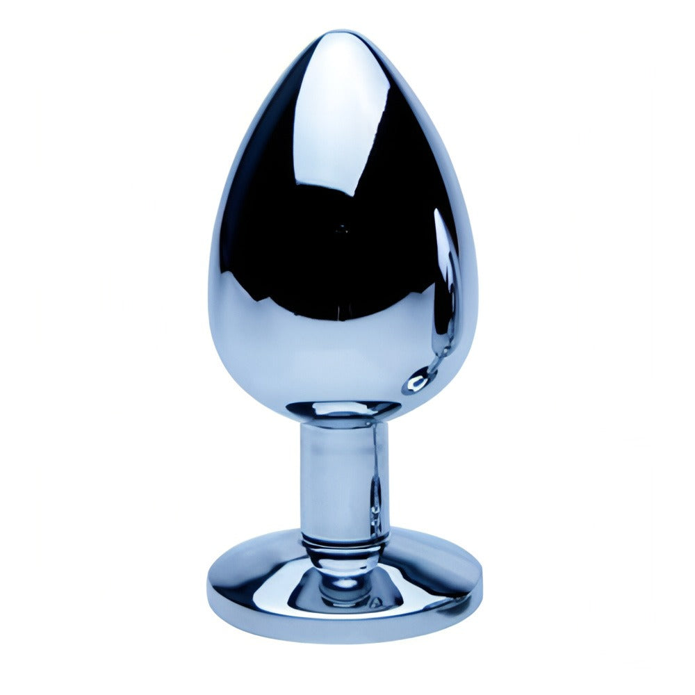 Precious Metals Silver (Large) – Luxury Butt Plug Secondary image