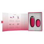 Svakom Elva (Red) – Waterproof Remote Control Vibrating Bullet > Vibrators > Mini Vibrators