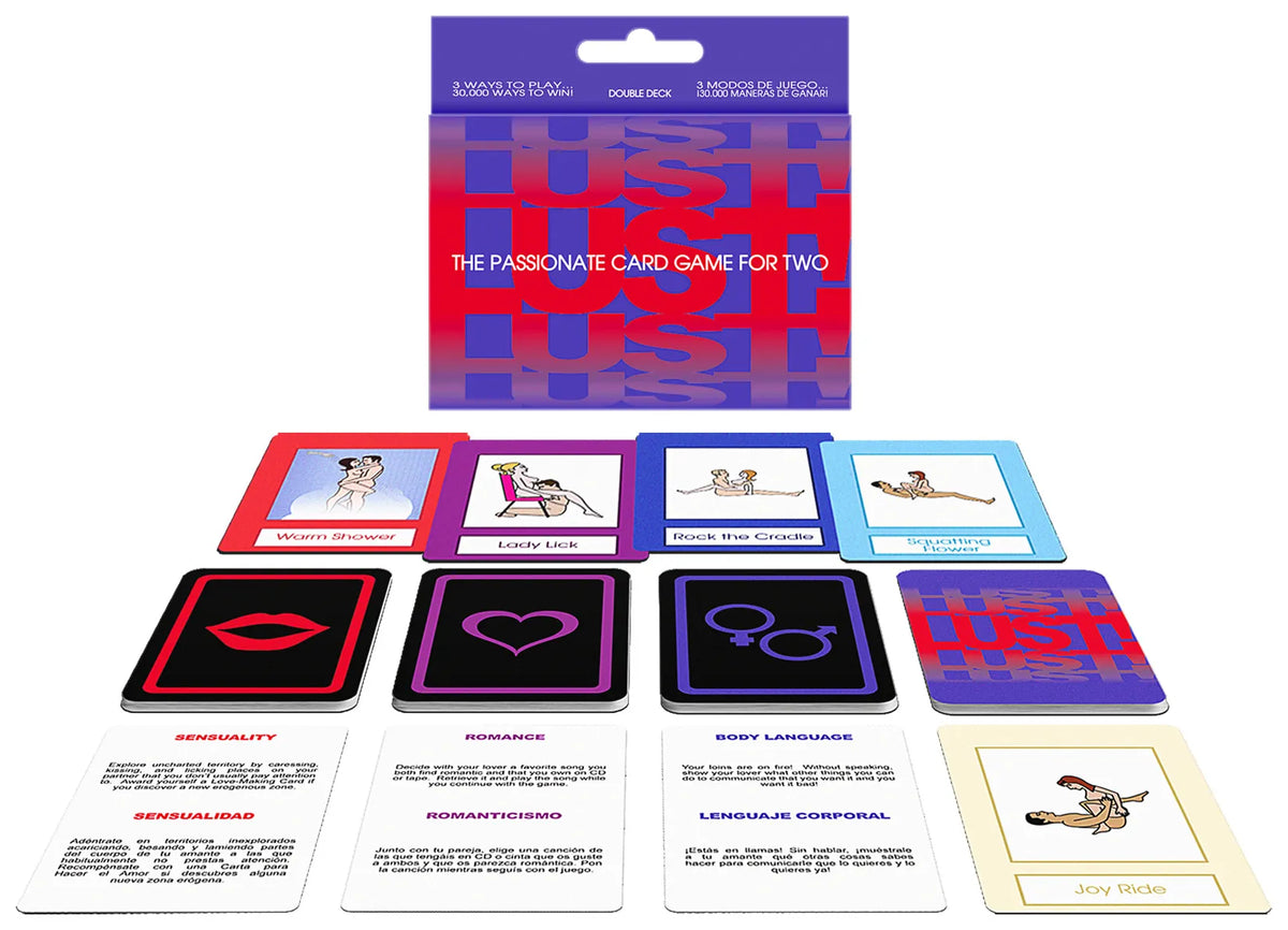 Lust! Card Game – Romantic and Physical Intimacy Exploration Card Game > Novelties > Card Games