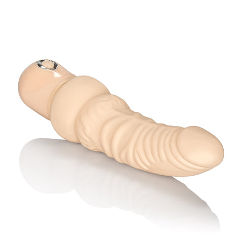 Waterproof Curvy Flesh Power Stud Vibrator Multi Speed Vibrators - G Spot