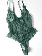 Oh La La Cheri Valentine Teddy – Lace Finish Mesh Panels Lingerie > Clothes > Teddies