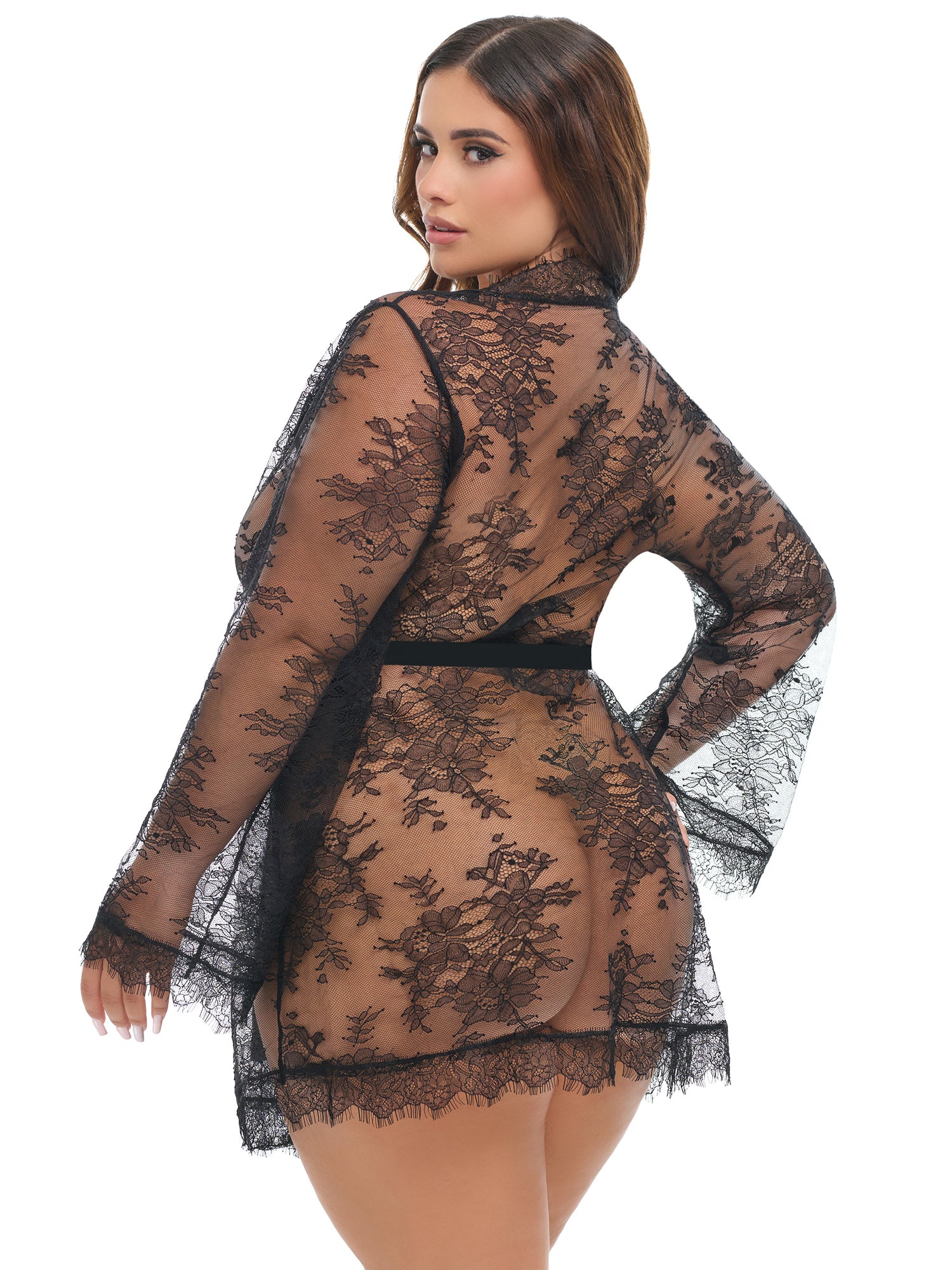 Oh La La Cheri Amore Robe Wrap-Style Lingerie Robe S/M > Clothes > Womens Robes & Sleepwear
