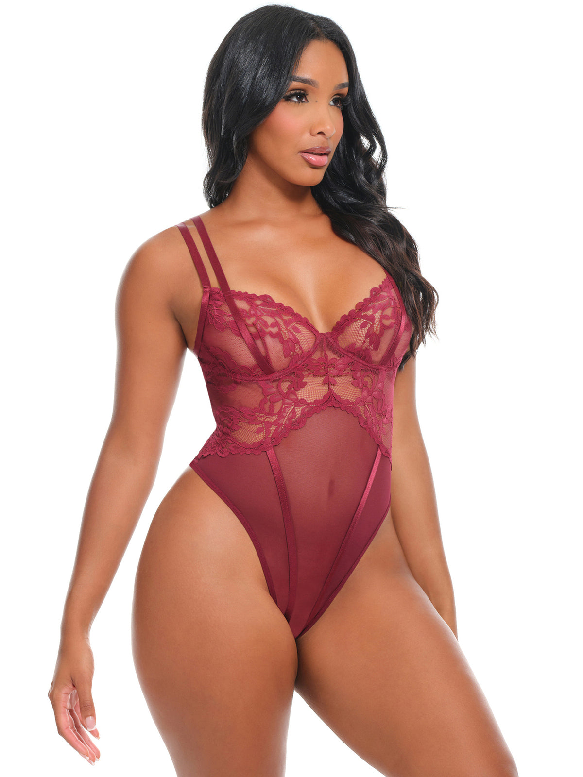 Oh La La Cheri Marisol Teddy S/M – One-Piece Lingerie > Clothes > Teddies