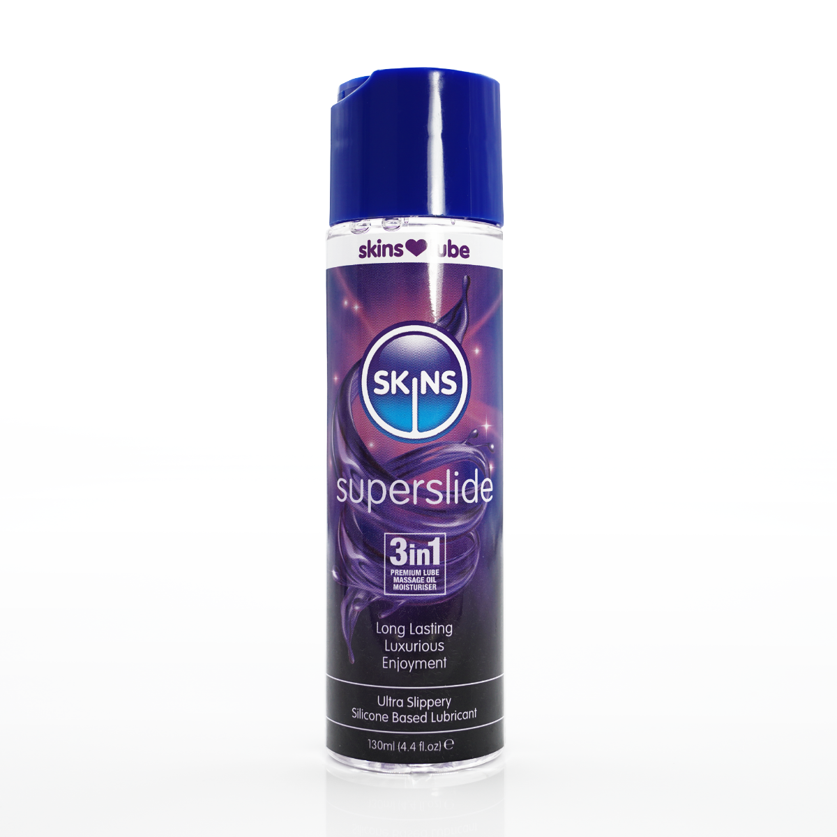 Skins Super Slide – Medical-Grade Silicone Lubricant 4.4oz > Lube > Silicone Main image