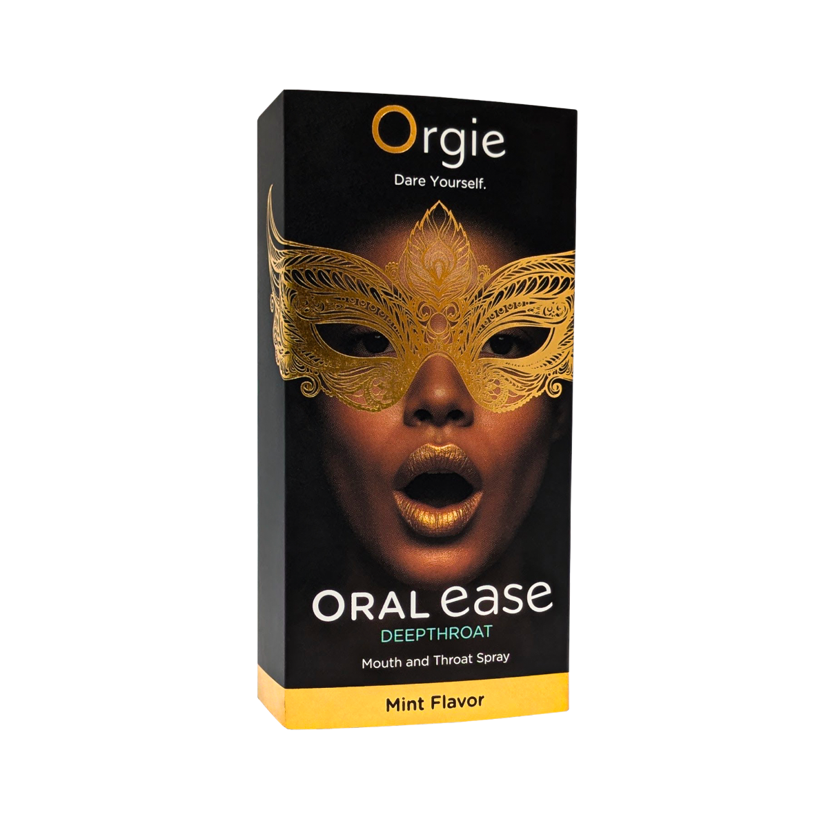 Orgie Oral Ease Deepthroat Mint Flavor – Anesthetic-Free Mouth and Throat Spray > Lube > Oral Gels & Sprays