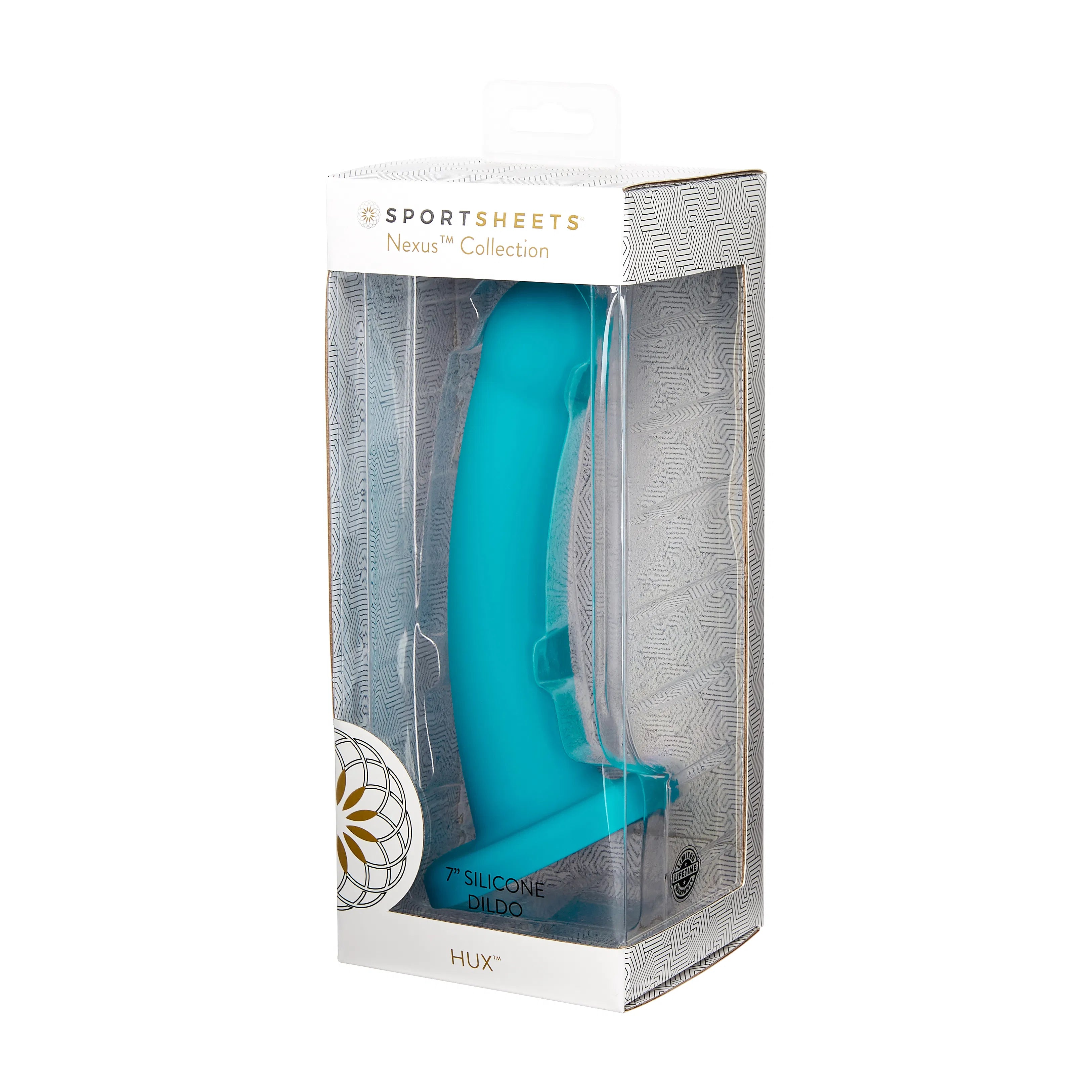 Sportsheets Merge Collection Hux 7 Inch Solid Silicone Dildo with Suction Cup > Dildos > Neutral Dildos