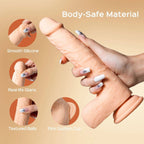 Luis Realistic Thrusting Dildo – App Controlled 8.5 Inch Silicone Toy > Dildos > Thrusting Dildos